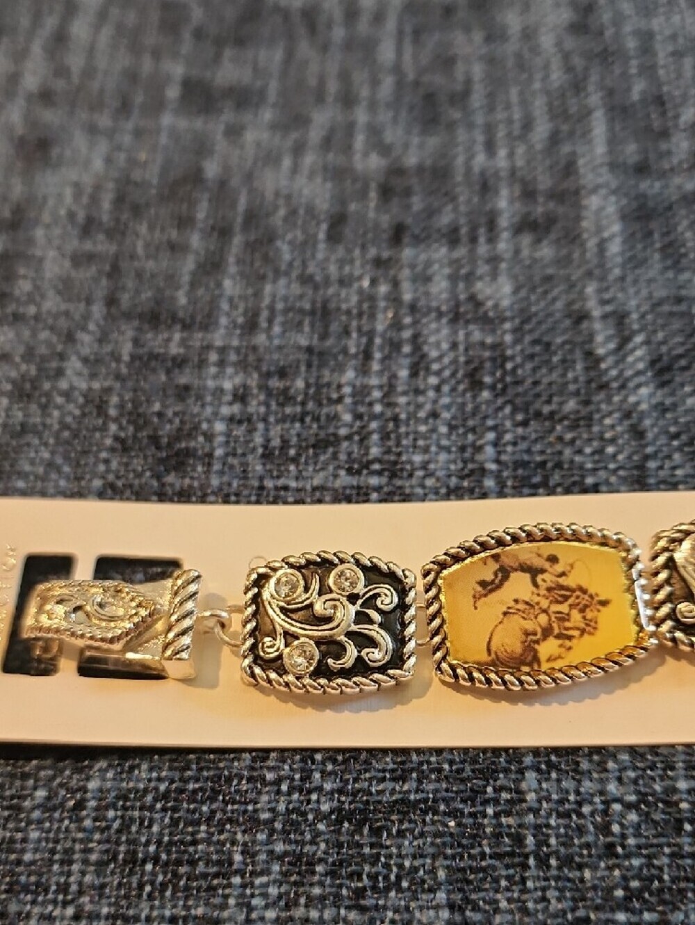 ICON COLLECTION Silver Western  Decorative Bracelet - Picture 4 of 7
